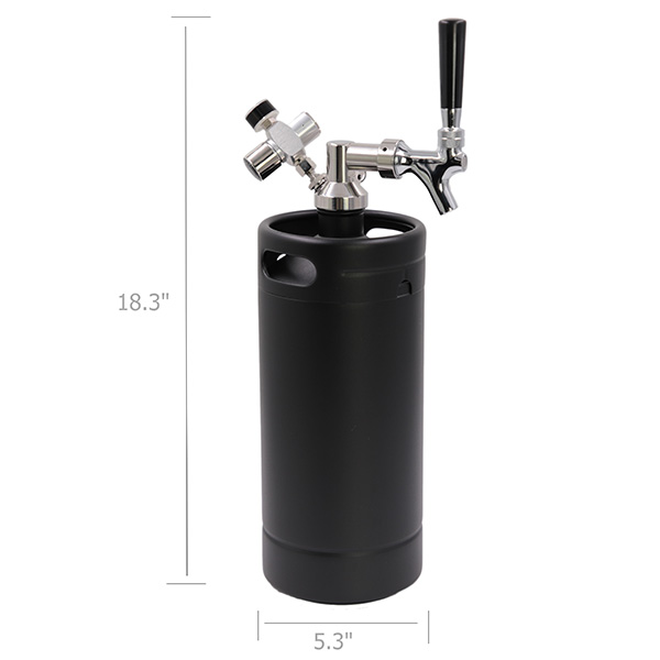 3.8L Mini Keg Growler Dispenser
