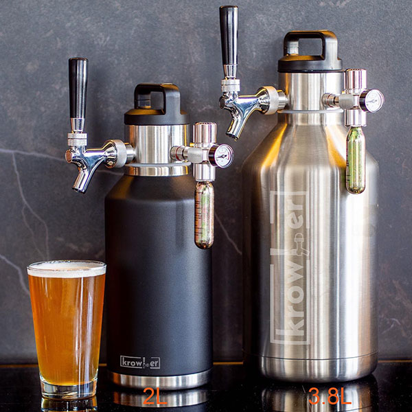 3.8L Double Wall Vacuum Insulated Beer Dispenser