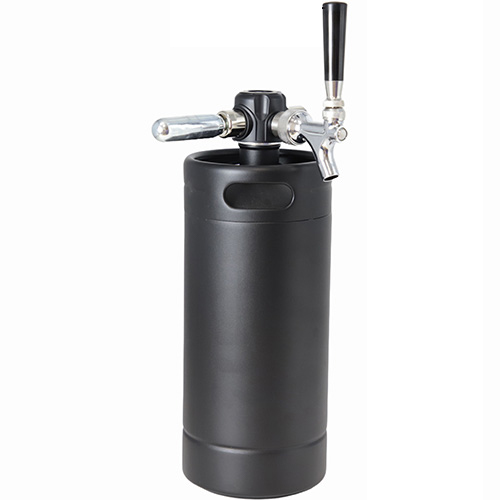 4L Single Wall Keg with CO₂ Dispensing Head