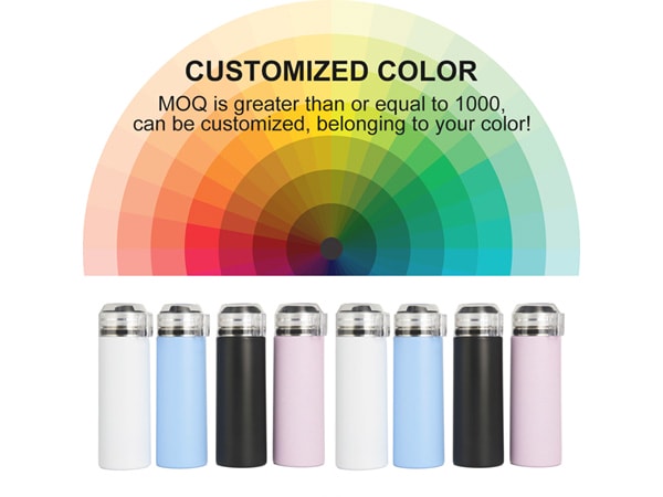 750ml Portable Stainless Steel Vacuum Sparkling Water Maker