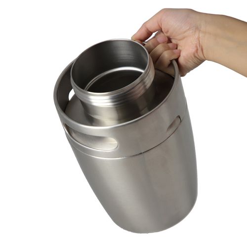 2.5L Stainless Steel Wide Mouth Fermentation Keg