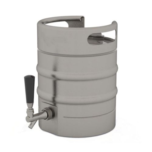 3.8L Vacuum Keg with Bottom Tap