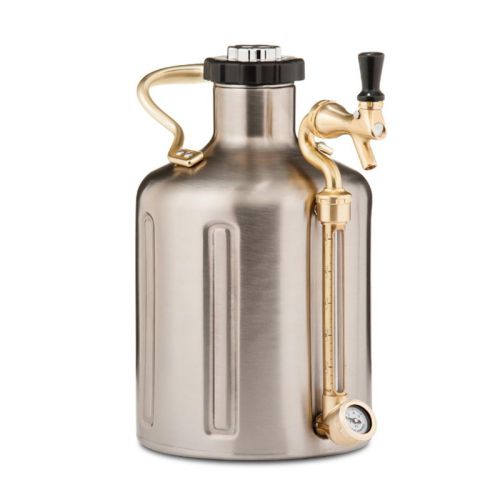 3.8L Vacuum Growler with CO2 Regulator Cap