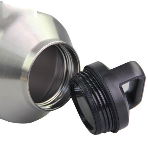 1.89L Double Wall Wide Mouth Growler with Chug Cap