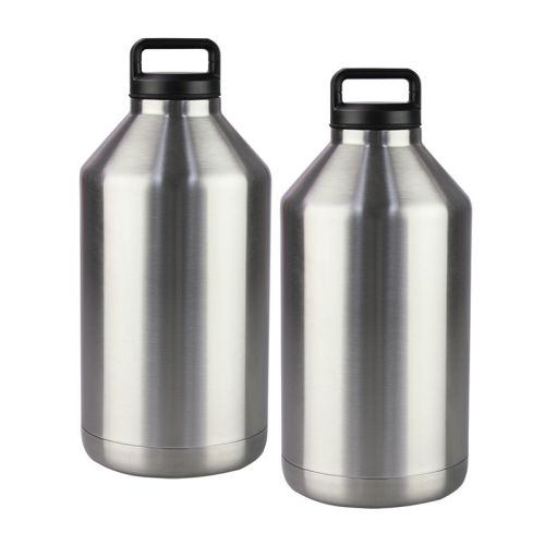 3.8L Double Wall Wide Mouth Growler with Screw Lid