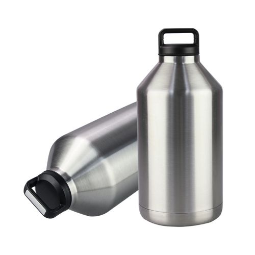 3.8L Double Wall Wide Mouth Growler with Screw Lid