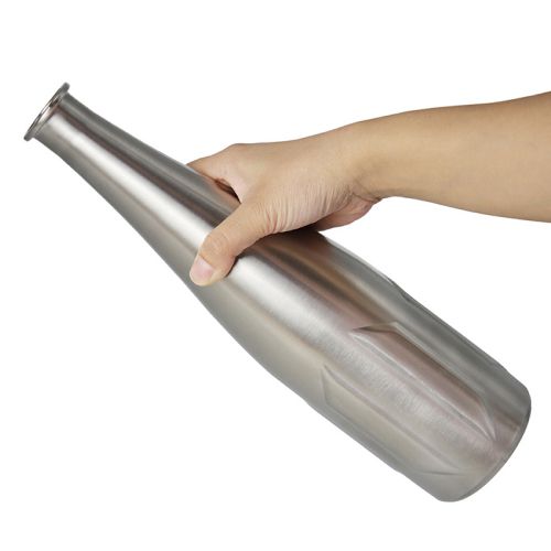 1L Stainless Steel Beer Bottle with Easy Open Cap