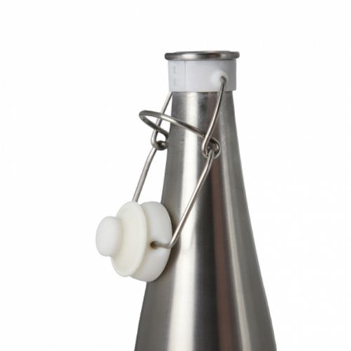 1L Stainless Steel Beer Bottle with Swing Top Cap