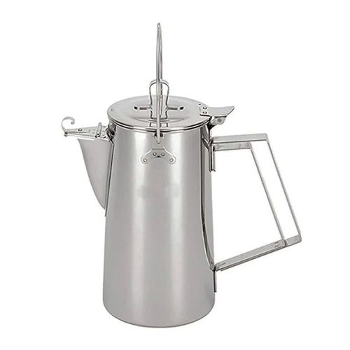 1.8L Stainless Steel Camping Coffee & Tea Pot