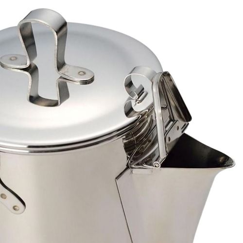 1.8L Stainless Steel Camping Coffee & Tea Pot