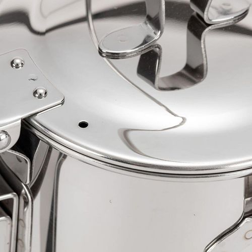 1.8L Stainless Steel Camping Coffee & Tea Pot