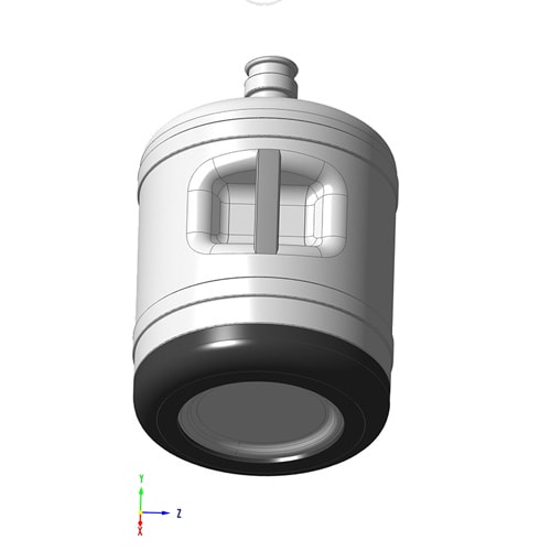 4 Gallon Stainless Steel Water Jug 