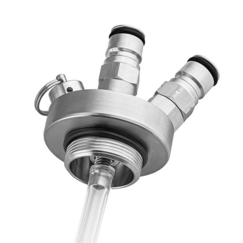 Stainless Steel Double Ball Lock Spear/Beer Keg Quick Fitting Connector
