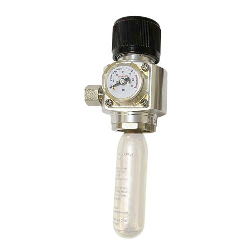 BP20 Commercial CO₂ Regulator for 3/8"-24 UNF Threaded 16g CO₂ Cartridge