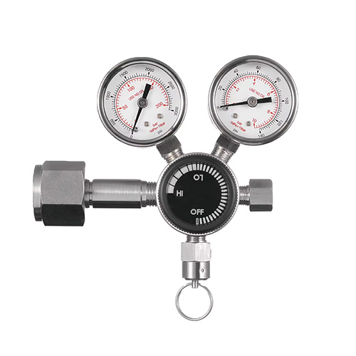 BP31 Dual-Gauge Pressure Regulator with Safety Valve