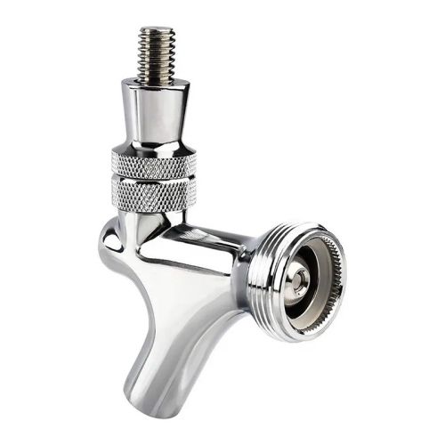 Polished Stainless Steel Beer Faucet