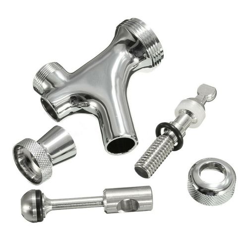 Polished Stainless Steel Beer Faucet