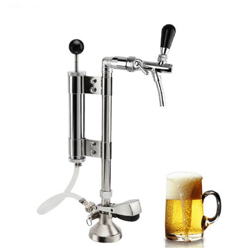 Flow Control Chrome Plated Copper Beer Faucet