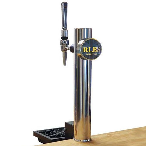 Stainless Steel Stout Faucet with Polished Finish