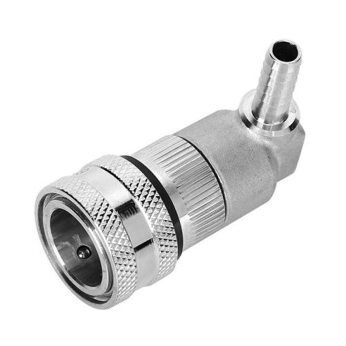 Liquid-out Stainless Steel Ball Lock Quick Disconnect with 1/4'' Barb