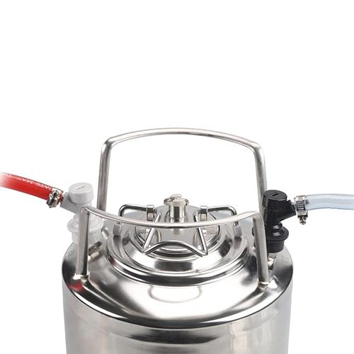 Gas-in Plastic Ball Lock Quick Disconnect with 1/4'' Barb